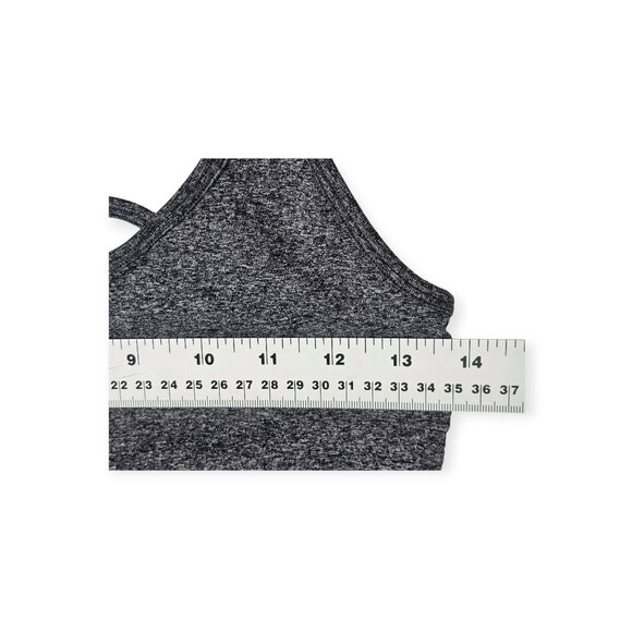 Zenana Outfitters On The Go Adjustable Bralette L/XL Charcoal - Picture 2 of 4